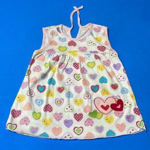Hearts Printed Sundress